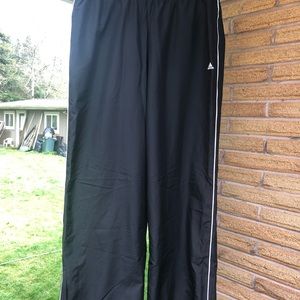 Adidas Women’s Black One White Striped Pant Size M